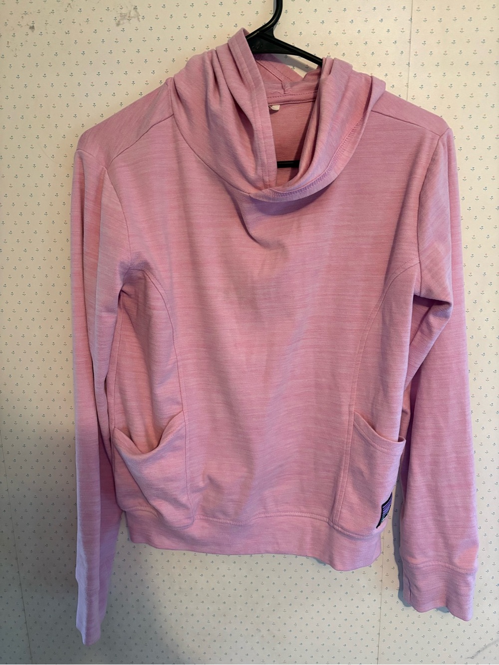 Avalanche Pink Cowl Neck Pullover Sweater